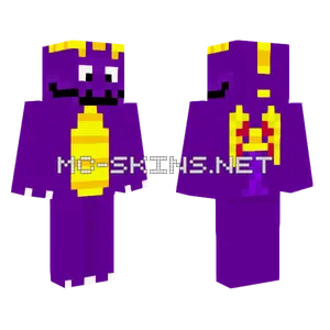 Spyro The Dragon Minecraft skin