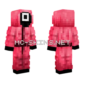 Squid Game Guard Slimitu Minecraft skin