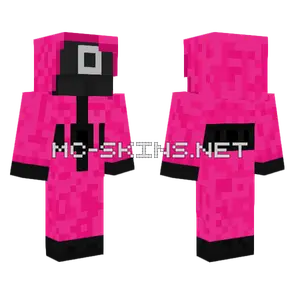 Squid Game Manager Minecraft skin