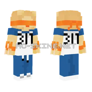Squid Game Manepear Minecraft skin