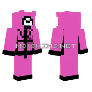 Squid Game Triangl Guard Minecraft skin