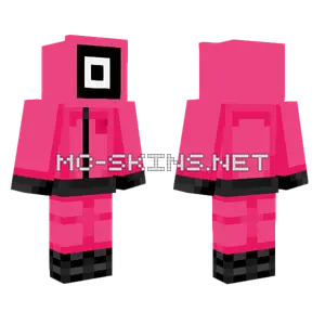 Squid Games Guard Minecraft skin