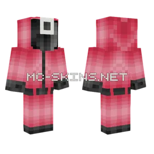 Squidgame Surveillance Square Minecraft skin