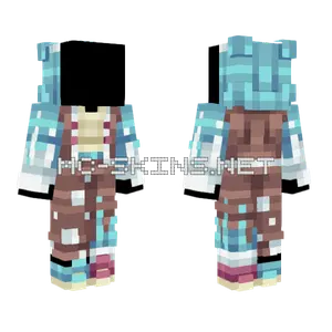 Squirtle Space Suit Minecraft skin