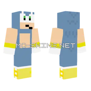 SSBU Sonic Alt 6 Minecraft skin