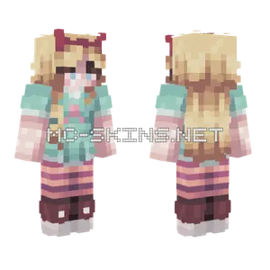 Star Butterfly Minecraft skin