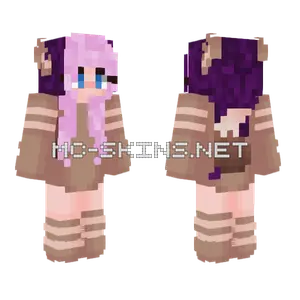 Star Eevee Girl Minecraft skin