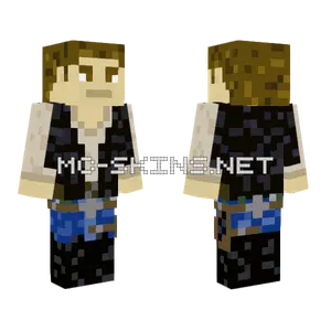 Star Wars Han Solo Minecraft skin