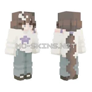 Starlace Girl Minecraft skin