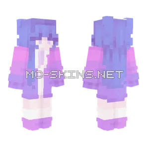 Starless Skies Girl Minecraft skin