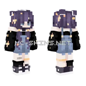 Starry Night Minecraft skin