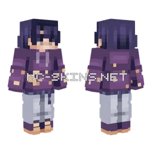 Starry Night Boy Minecraft skin