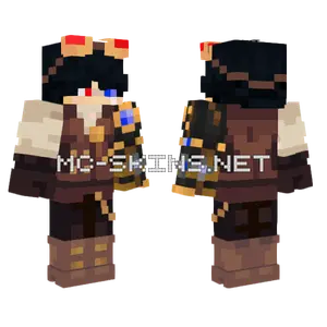 Steampunk Ace Minecraft skin