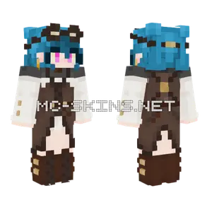 Steampunk Girl Minecraft skin