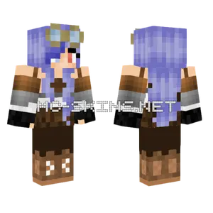 Steampunk Twilight Minecraft skin