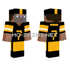 Steelers Color Jersey Minecraft skin