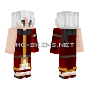 Steer Draging Foxban Minecraft skin