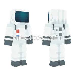 Sterile Spacesuit Minecraft skin