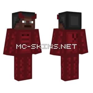 Steve Brown Of Devil Minecraft skin