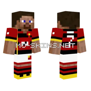 Steve Del Rangerito Minecraft skin