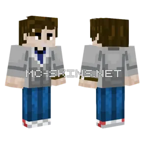 Steve From Stranger Things Minecraft skin