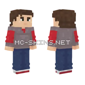 Steve Harrington Stranger Things Minecraft skin