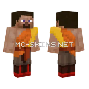 Steve Monk Minecraft skin