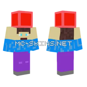 Steve With An Apple Minecraft skin