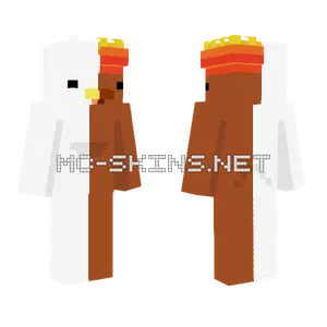 Steve's Lava Chicken Minecraft skin