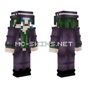 Stevstickfigure Joker LCN Minecraft skin