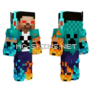 Stiw Ogna O Lodu Minecraft skin