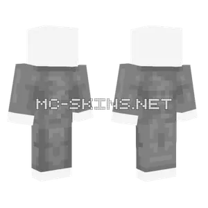 Stone Block Outfit Minecraft skin