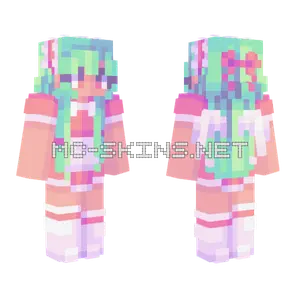 Strawberry Angel RCE Minecraft skin