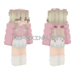 Strawberry Cream Minecraft skin