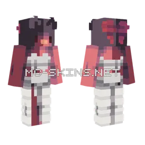 Strawberry Crepe Cat Minecraft skin