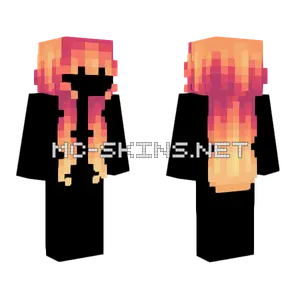 Strawberry Mango Sherbet Fade Minecraft skin