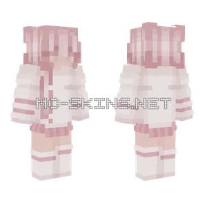 Strawberry Milk Skin Minecraft skin