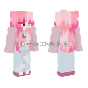 Strawberry Picking Girl Minecraft skin