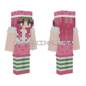 Strawberry Shortcake Minecraft skin
