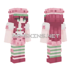 Strawberry Shortcake Minecraft skin