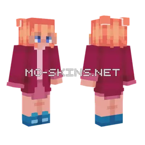 Strawberry Sun Minecraft skin