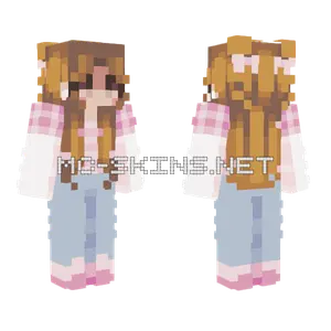 Strawberry Vanilla 3 Minecraft skin