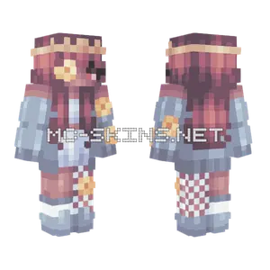 Strawberryrain SF Attack Minecraft skin