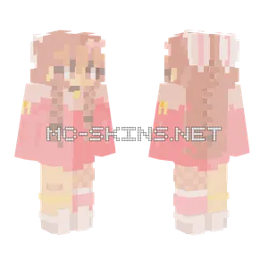 Strawbunny Minecraft skin