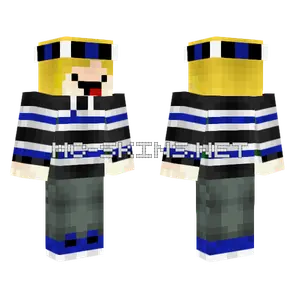 Striped School Uniform