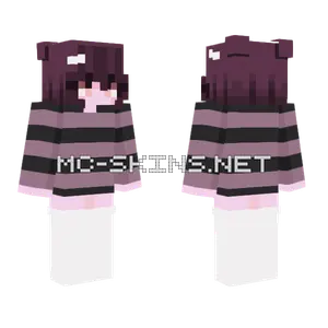 Stripped Tee Minecraft skin