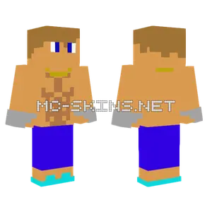 Strong Guy Minecraft skin