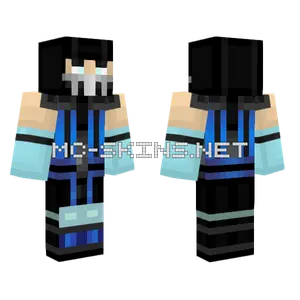 Sub Zero MK Shaolin Minecraft skin