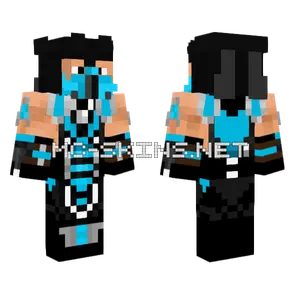Sub Zero MK11 Celeste Minecraft skin