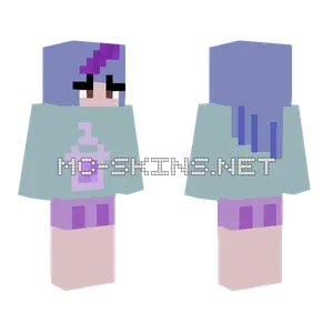 Sugar Slush Rockstar Minecraft skin